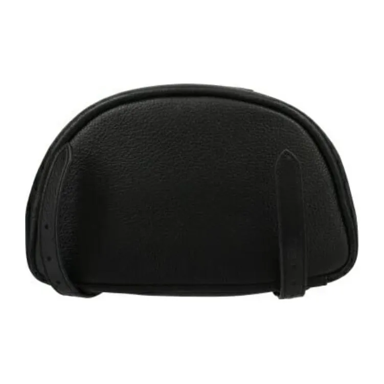 COACH Dempsey Fabric With Pebbled Leather Backpack Medium Size Women's Black-3