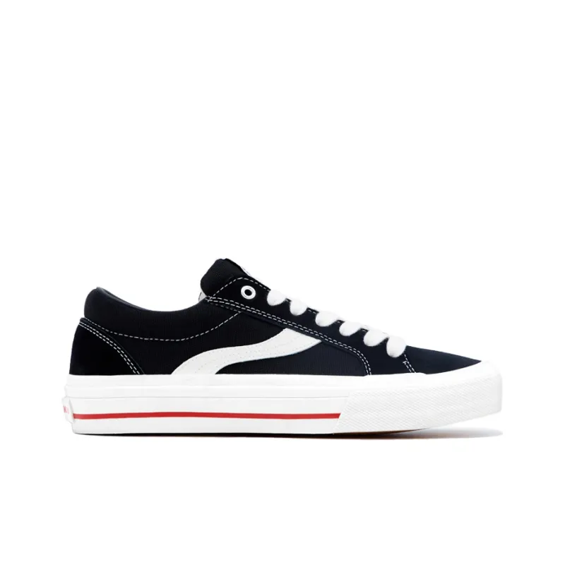 OddCIRKUS x Vision Street Wear Astley Pro Slip Resistant Low Top Skateboard Shoes Unisex Black-1