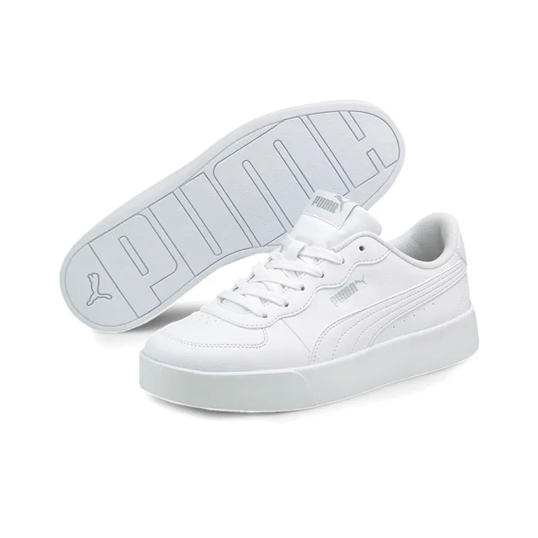 PUMA Skye Clean Shoes White Women's-4