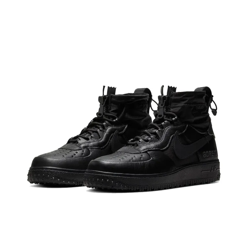 Nike Air Force 1 High Gore Tex Triple Black-2