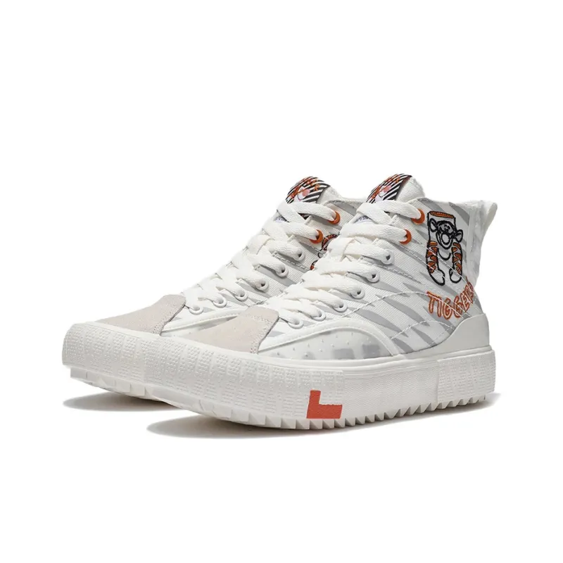 Li Ning Classic Canvas Hi X Disney Tigger 'White' Women's-2