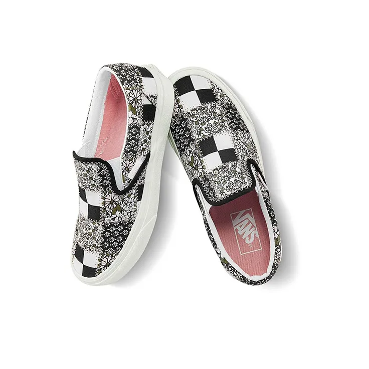 Vans Ua Classic Slip On Floral Patchwork-3