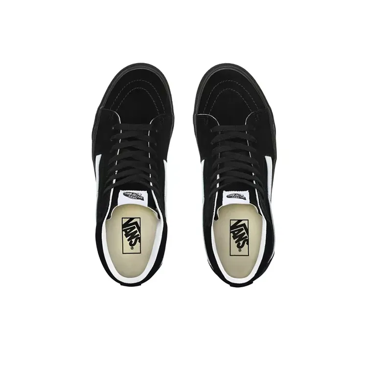 Vans Sk8 Hi 'Pig Suede Black'-3