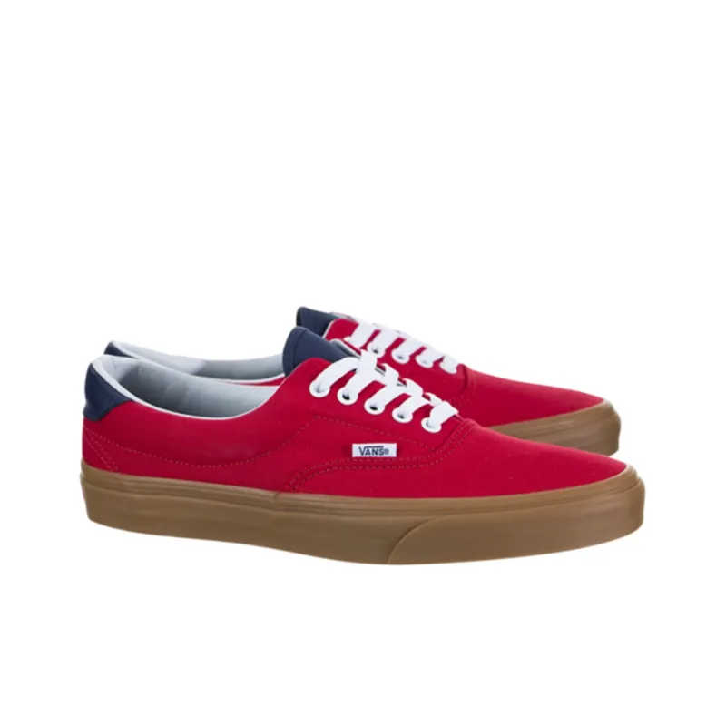 Vans Era 59 Varsity Sport Racing Red Dress Blues-1