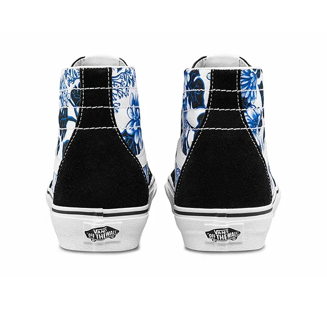 Vans Sk8 Hi Tapered 'Floral Blue'-3