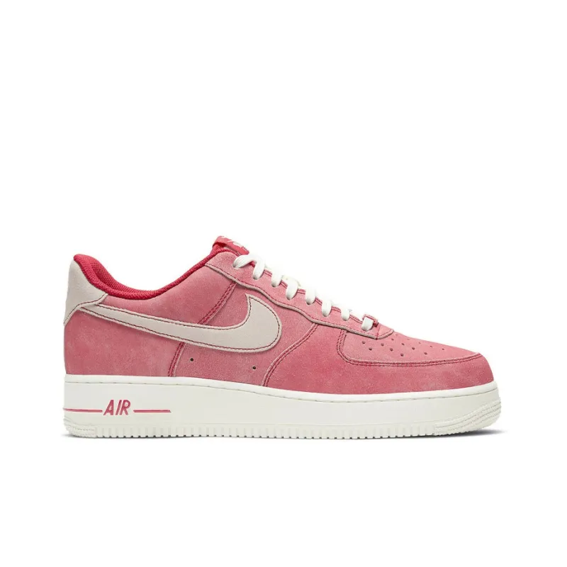 Nike Air Force 1 Low Dusty Red Suede-1