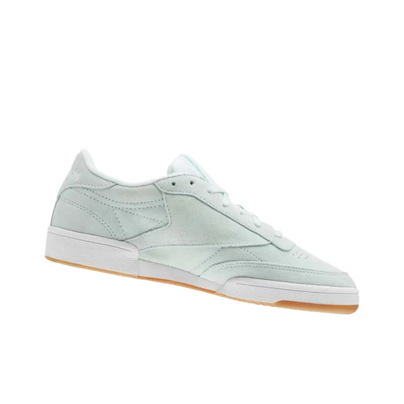 Reebok Club C Skateboard Shoes Women's Low-Top Mint Green-3