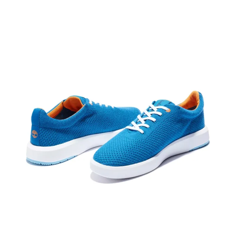 Timberland Adventure 2.0 Anti Slip Wear Resistant Lightweight Breathable Low Top Skateboard Shoes Men's Medium Blue-4