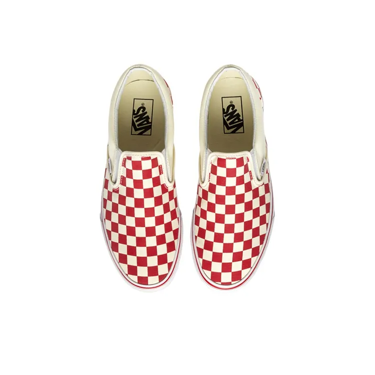 Slip On Classic Vans 'Checkerboard Red'-2