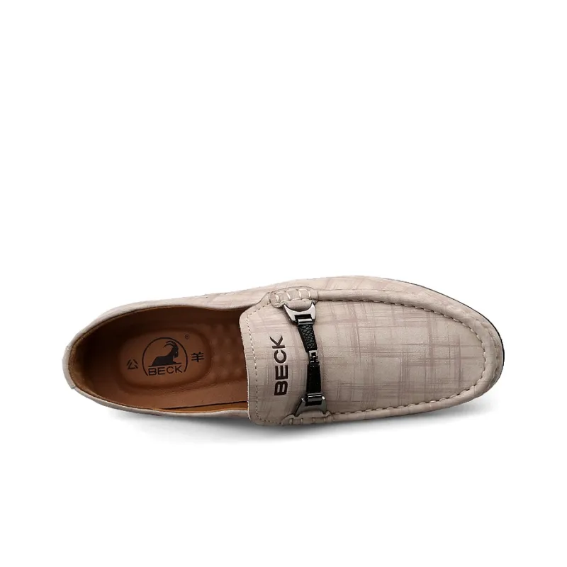 BECK Men's Casual Shoes Men Low Top Sand/Gray-3