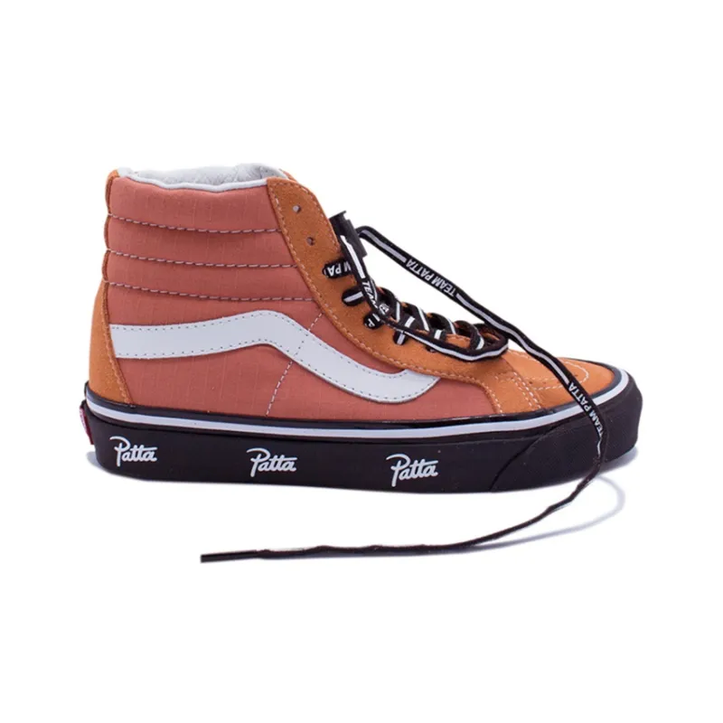 Vans Patta X SK8 Hi 38 Reissue Langoustino-1