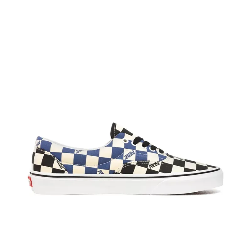 Vans Era Big Check Black Navy-1