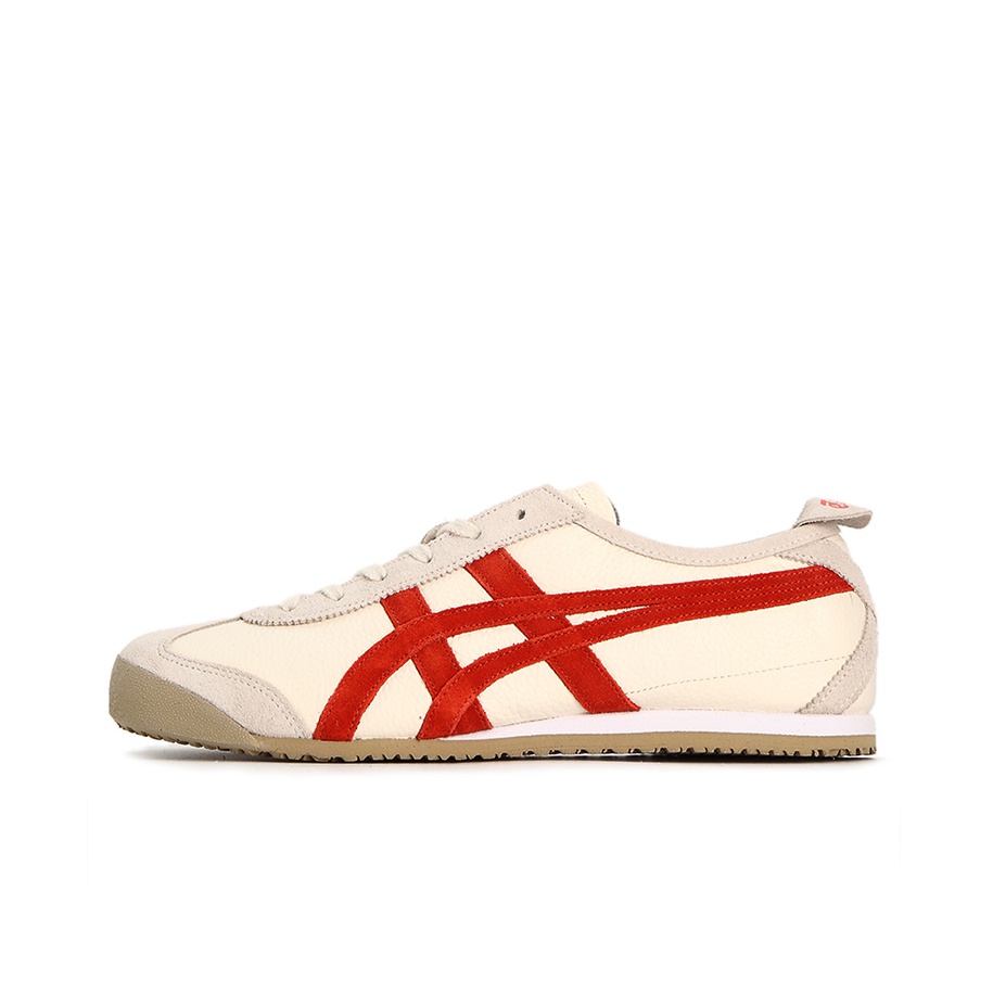 Onitsuka Tiger Mexico 66 Vin Beige White Red US M 9.5 Cheap Rcj Jordan Outlet