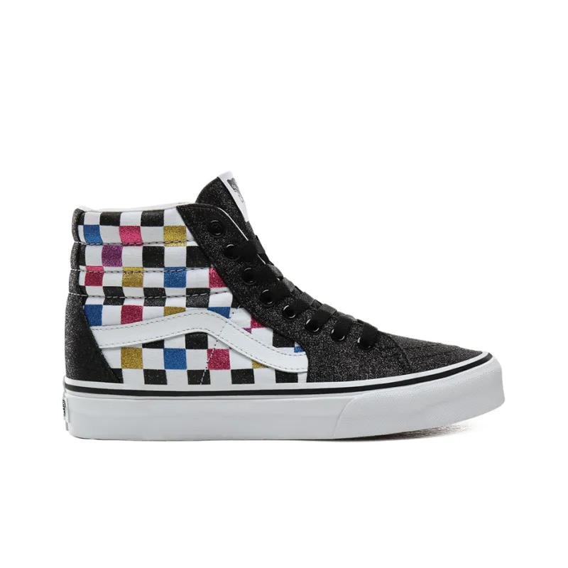 Vans SK8-HI 'Glitter Checkerboard'-1