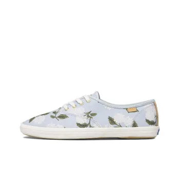 Rifle Paper Co. x Keds Vintage Champion Orangerie Low-Top Skateboard Shoes Women's Blue