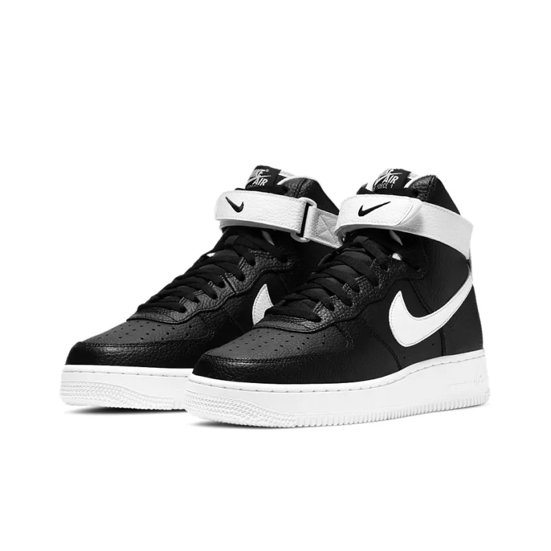 Nike Air Force 1 High '07 Black White-2
