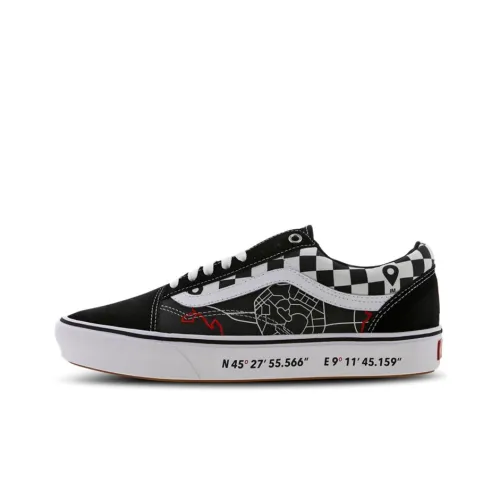 Vans Old Skool Skateboard Shoes Women's Low-Top Black/White