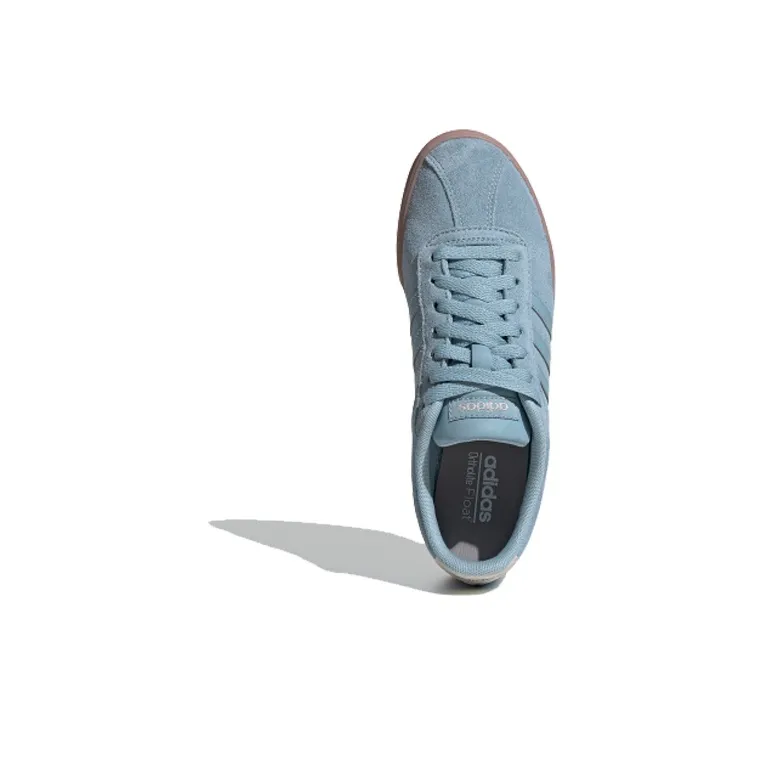 Adidas Neo Courtset Shoes Blue Women's-3