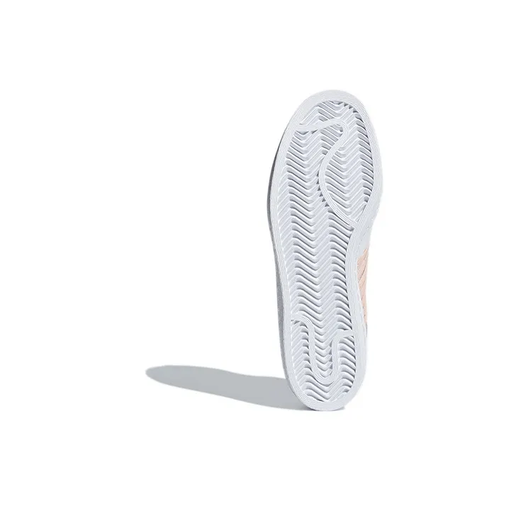 Adidas Superstar Slip On White Orange Women's-5