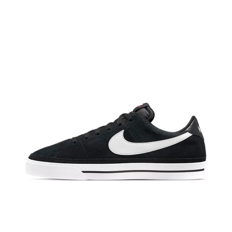 Nike Court Legacy Suede 'Black White'-0