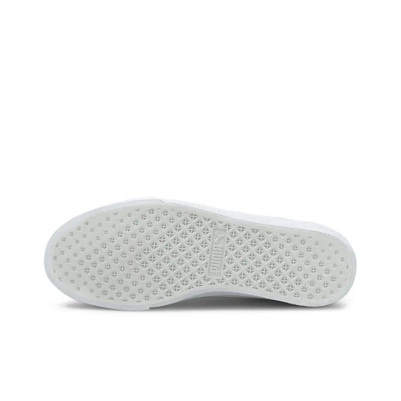 PUMA C-skate Vulc Lightweight Low-Top Skateboard Shoes Men's White-4