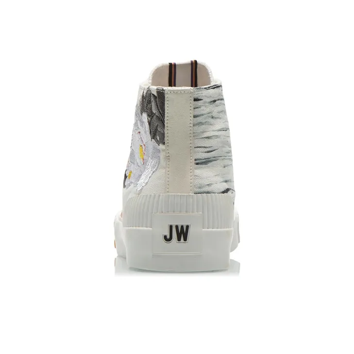 Li Ning X Jason Wu Counterflow Canvas Hi Shoes 'White'-4