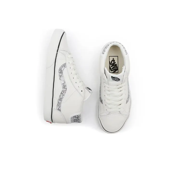 Vans Mid Skool 37 Mgrey 'White Black'-3