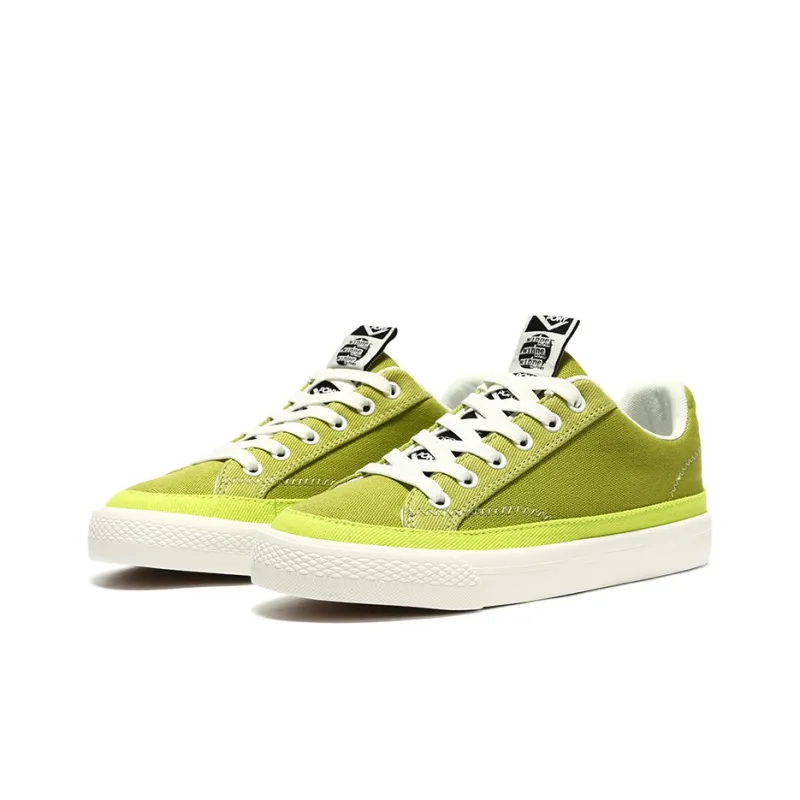 Pony Skateboard Shoes Women's Low Top Mustard Yellow-2