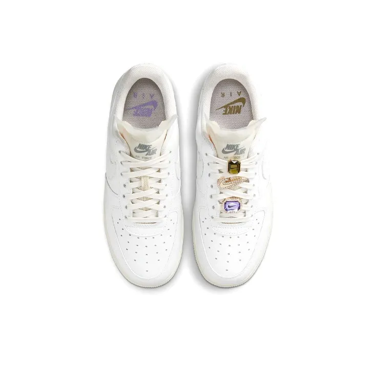 Nike Air Force 1 Low Prm Jewels White Women's-3