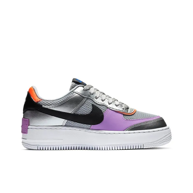 Nike Air Force 1 Low Shadow Metallic Silver Women's-1