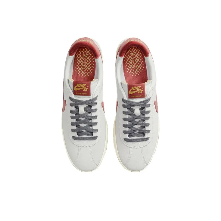 Nike Sb Bruin React Grey Team Red-3