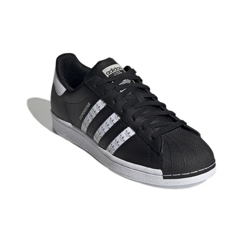 Adidas Originals Superstar Logo 'Black White'-2