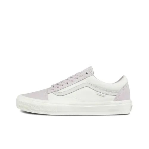 Vans Old Skool Skateboard Shoes Unisex Low-Top Pink/White