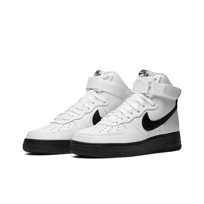 Nike Air Force 1 High White Black Midsole-2