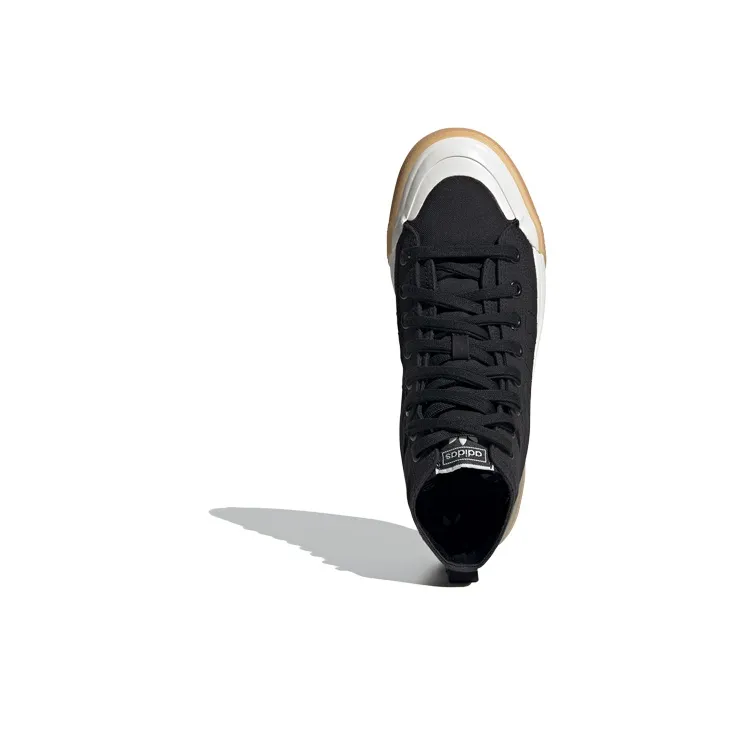 Adidas Nizza Hi Dl Black White-4