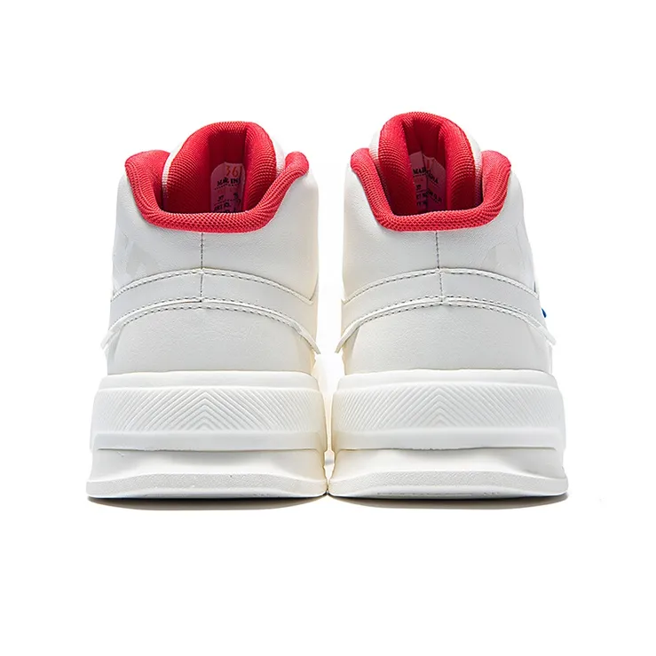 361° QU!KFOAM Skateboard Shoes Women's Mid Top White/Pink-2