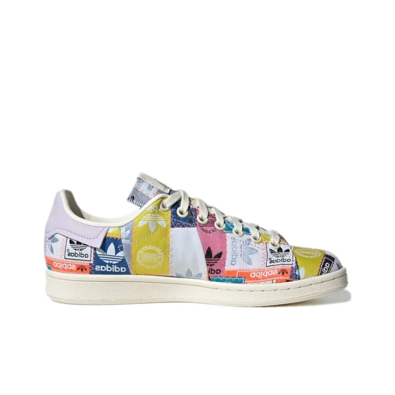 Stan Smith Women's Adidas Originals 'Patchwork Trefoils'-1