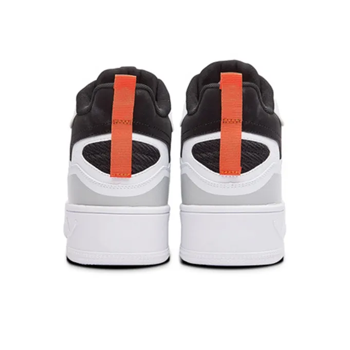 361° Burning Tide 1 High Top Skateboard Shoes Men's White Red-2