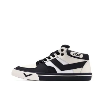 Pony Atop Skateboarding 'White Black'