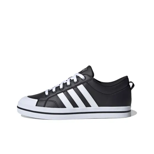 Adidas Neo Bravada Skateboard Shoes Men Low-Top Black/White