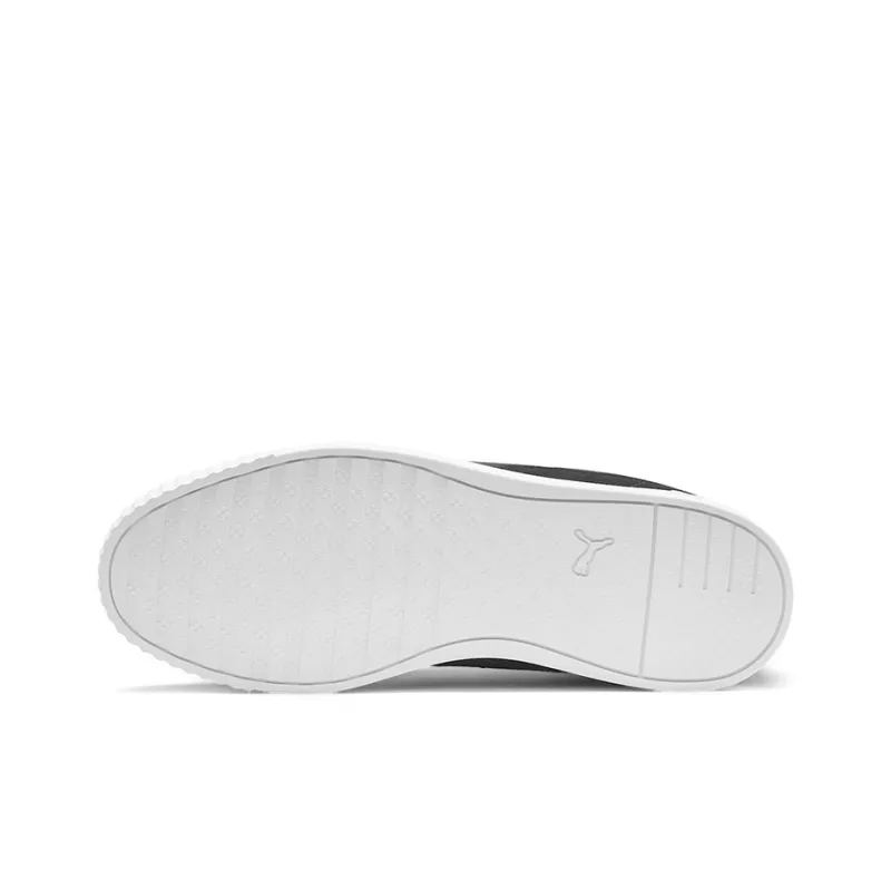 PUMA Carina Slim Suede Black Women's-4
