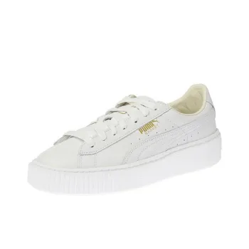 PUMA Basket Platform Core 'White Gold' Women's