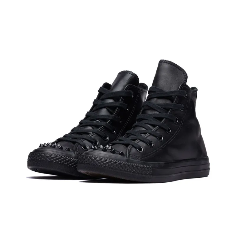 Converse Women's Chuck Taylor All Star Studded Hi 'Black'-2