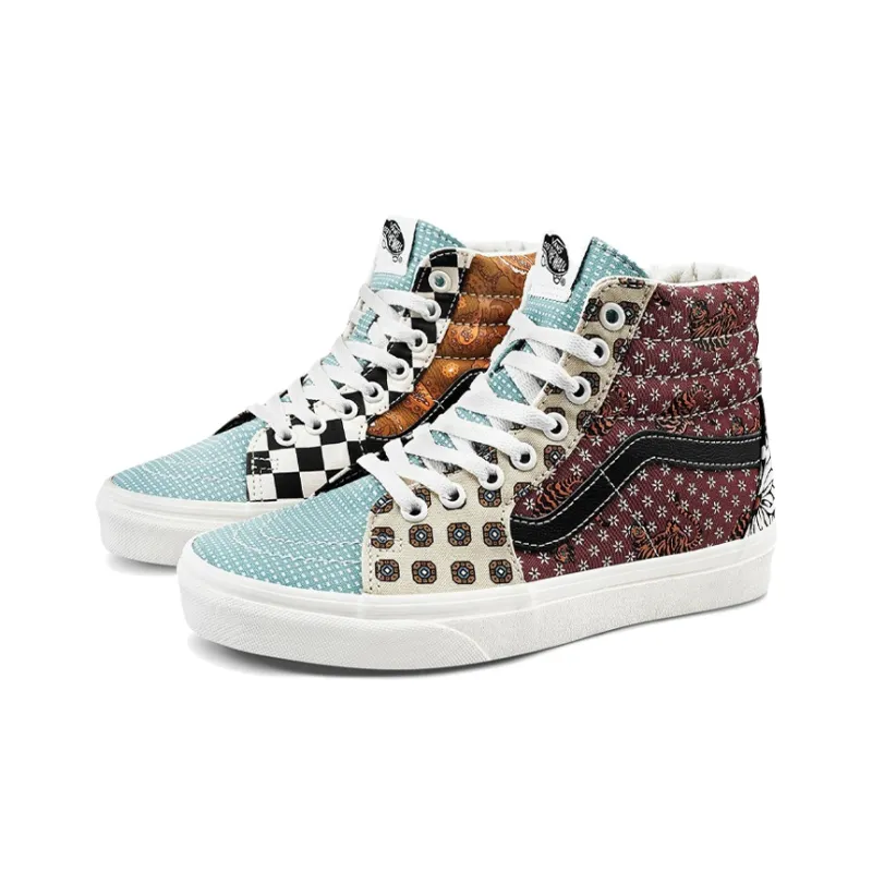 Vans Sk8 Hi 'Tiger Patchwork'-1