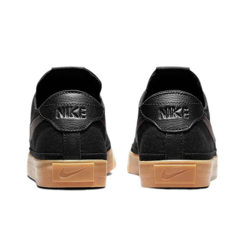 Nike Court Legacy Canvas Black Gum-3