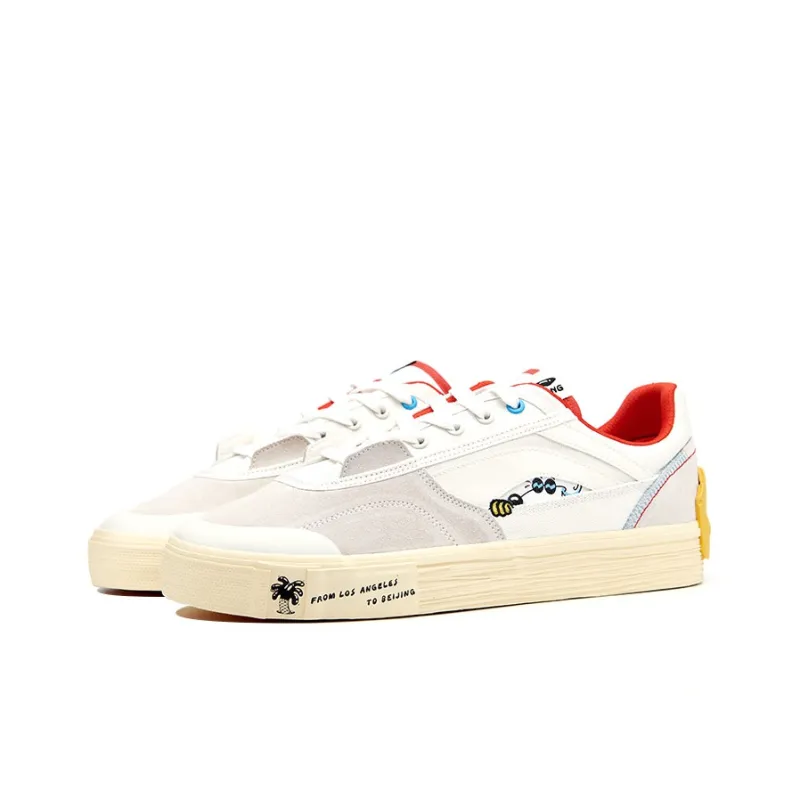 Xiao Zhan LINING X Steven Harrington Men's Stylish Skateboard Sneakers-2