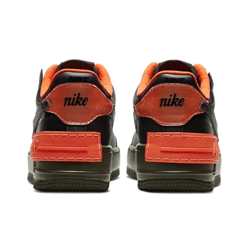 Nike Air Force 1 Low Shadow Black Hyper Crimson Cargo Khaki Women's-3