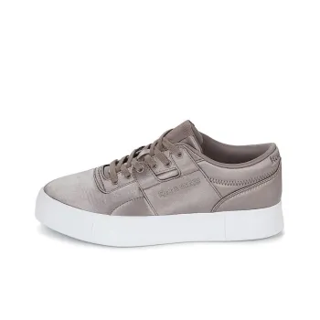 Reebok Workout Skateboard Shoes Women's Low Top Gray Brown