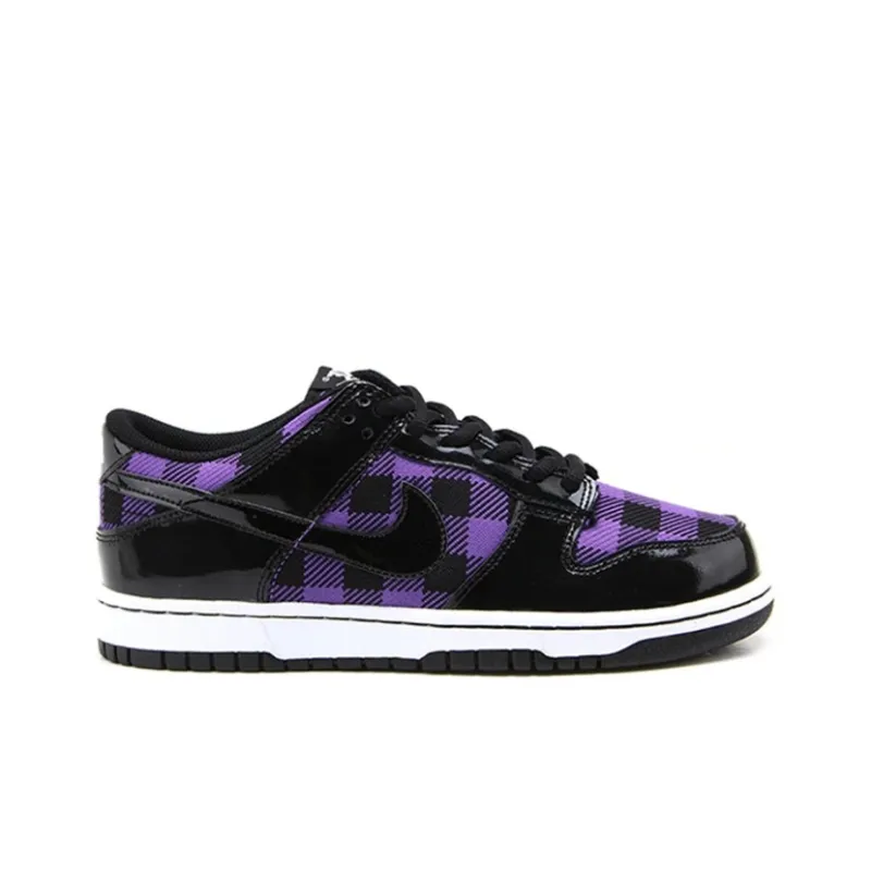 Nike Dunk Low Purple Plaid GS-1