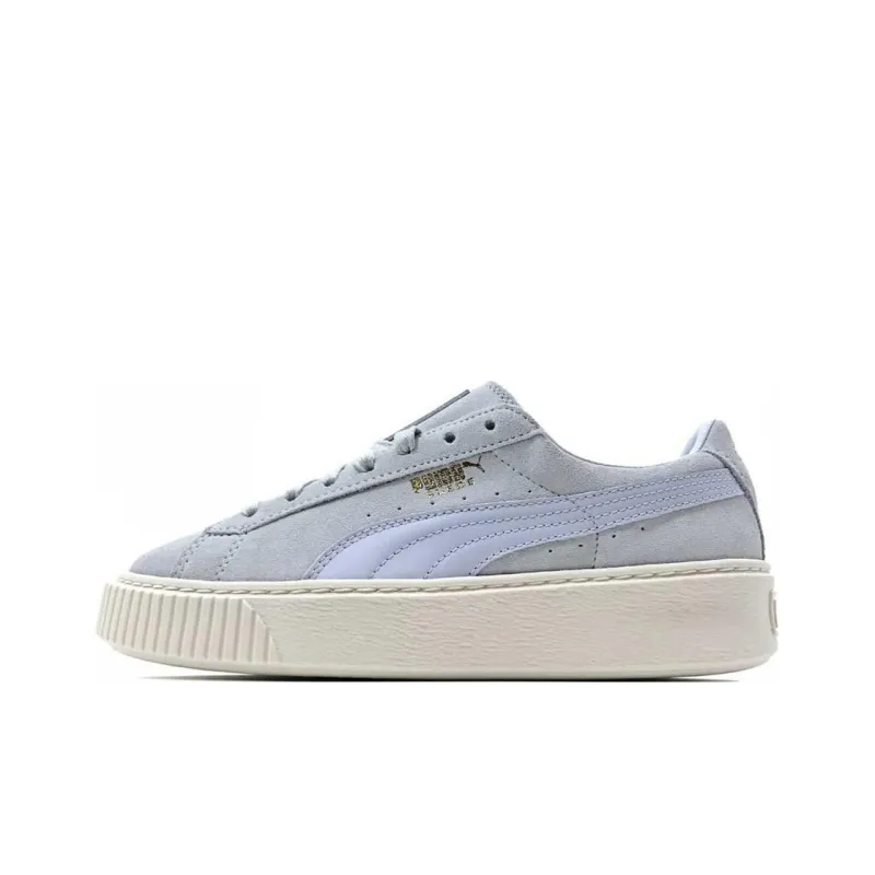 PUMA Suede Platform 'Blue' Women's-0